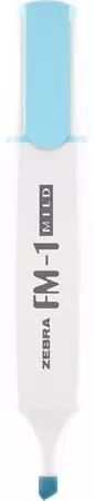 Szövegkiemelő, 3,5 mm, ZEBRA "FM-1 Mild", kék