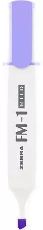 Szövegkiemelő, 3,5 mm, ZEBRA "FM-1 Mild", lila
