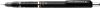 Nyomósirón, 0,5 mm, ZEBRA "DelGuard", fekete