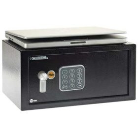   Laptopszéf, elektronikus zár, 24 l, 200x430x350 mm,YALE "YLV/200/DB1"