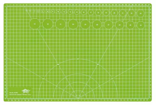 Vágóalátét, barkácsoláshoz, A3, WEDO "Comfortline", zöld