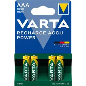  Tölthető elem, AAA mikro, 4x1000 mAh, előtöltött, VARTA "Power"