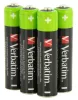 Tölthető elem, AAA mikro, 4x950 mAh, VERBATIM