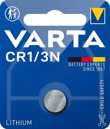 Gombelem, 3V, CR1 / 3N BL1, 1 db, lítium, VARTA "Professional"
