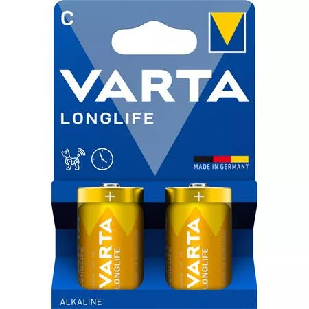 Elem, C baby, 2 db, műanyagmentes, VARTA "Longlife"
