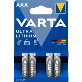   Elem, AAA mikro, 4 db, lítium, VARTA "Ultra Lithium"