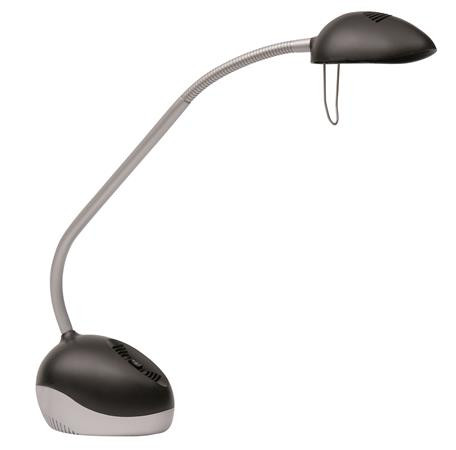 Asztali lámpa, LED, 3-5,5 W, ALBA "LedX", fekete