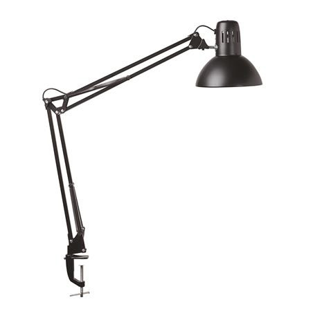 Asztali lámpa, energiatakarékos, felfogatható, MAUL "Study", fekete
