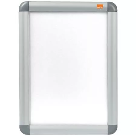 Posztertábla, fali, A4 méret, alumínium keret, NOBO "Essence"