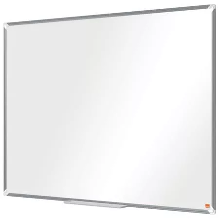 Fehértábla, zománcozott, mágneses, 120x90 cm, alumínium keret, Ecolabel, NOBO "Premium Plus"