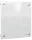 Emlékeztetőtábla, akril, fali, 30x30 cm, NOBO "Home", átlátszó