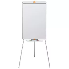 Flipchart tábla, mágneses felület, 67,5x100 cm, NOBO "Essentials", fehér