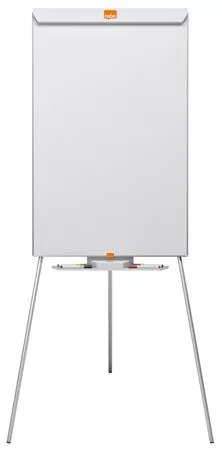 Flipchart tábla, mágneses felület, 67,5x100 cm, NOBO "Essentials", fehér