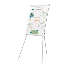   Flipchart tábla, mágneses felület, 70x100 cm, EcoLabel, NOBO "Premium Plus", fehér