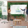 Flipchart tábla, mágneses felület, 70x100 cm, EcoLabel, NOBO "Premium Plus", fehér