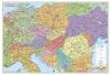 Könyökalátét, kétoldalas, STIEFEL "Föld országai/ Közép-Európa autótérképe"