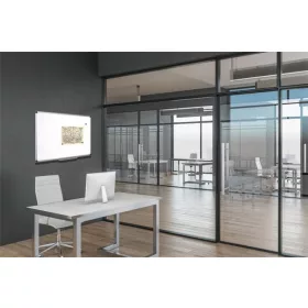   Fehértábla, mágneses, 120x180 cm, alumínium keret, VICTORIA VISUAL