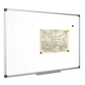   Fehértábla, mágneses, 100x200 cm, alumínium keret, VICTORIA VISUAL