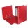 Iratrendező, 8cm, A4, PP/karton, Forofis, piros