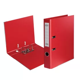 Iratrendező, 5cm, A4, PP/karton, Forofis, Piros