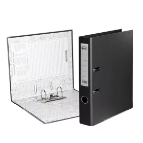 Iratrendező, 5cm, A4, papír/karton, Forofis, fekete