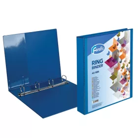   Panorámás gyűrűs dosszié, 4 gyűrűs, 3.8cm, A4, Forofis, kék