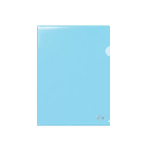 Genotherm L-alakú, A4 115mic, Forofis, átlátszó kék