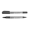 Alkoholos marker, CD/DVD, kétféle hegyű, 2mm és 0.5mm, Forofis, fekete