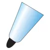 Alkoholos marker, CD/DVD, kétféle hegyű, 2mm és 0.5mm, Forofis, fekete