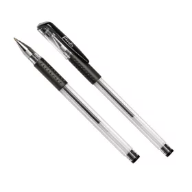 Zselés toll fekete tinta 0.5mm, utántölthető, Forofis