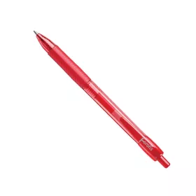   Zselés toll nyomógombos piros tinta 0.7mm, utántölthető, Forofis