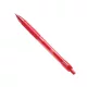 Zselés toll nyomógombos piros tinta 0.7mm, utántölthető, Forofis