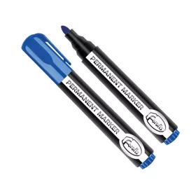 Alkoholos marker, kerek hegy, Forofis, kék