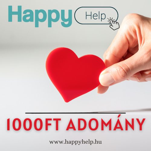 HappyHelp Adomány 1000 FT