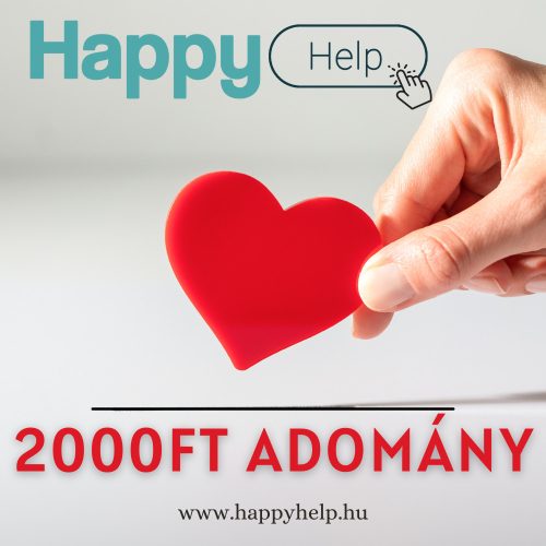 HappyHelp Adomány 2000 FT