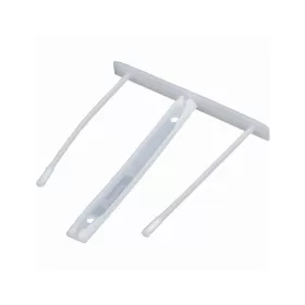   Lefűzőklip, műanyag, 85mm, Fellowes® Bankers Box, 100 db/csomag, fehér