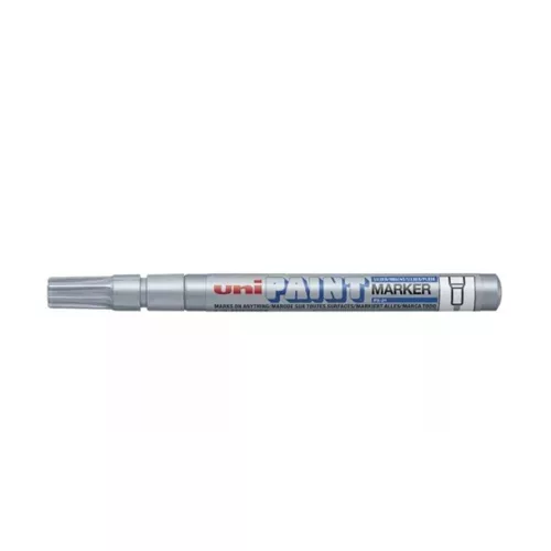 Lakkmarker 0,8-1,2mm, Uni PX-21 ezüst