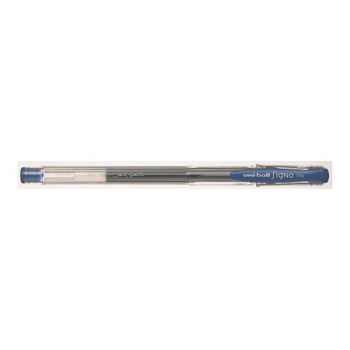 Zselés toll 0,5mm, Uni UM-100, írásszín sötétkék