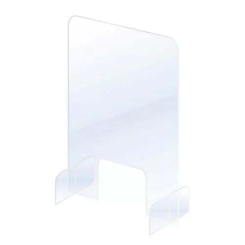 Védőfal asztali 49,5x84,5 átlátszó  SSW5085 Franken