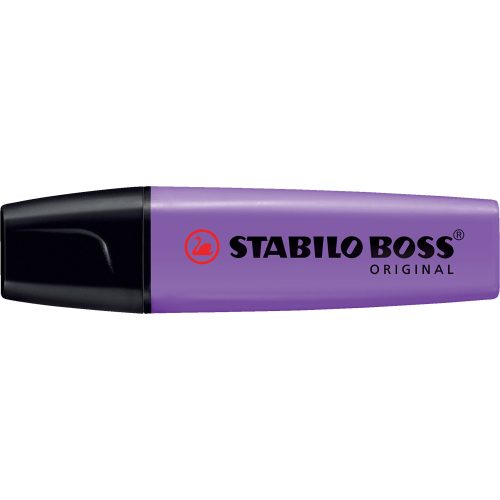 Szövegkiemelő 2-5mm, vágott hegyű, STABILO Boss original lila