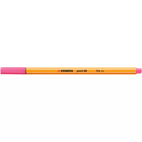 Rostirón, tűfilc 0,4mm, STABILO Point 88 pinkes lila
