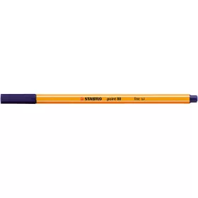 Rostirón, tűfilc 0,4mm, STABILO Point 88 éj kék