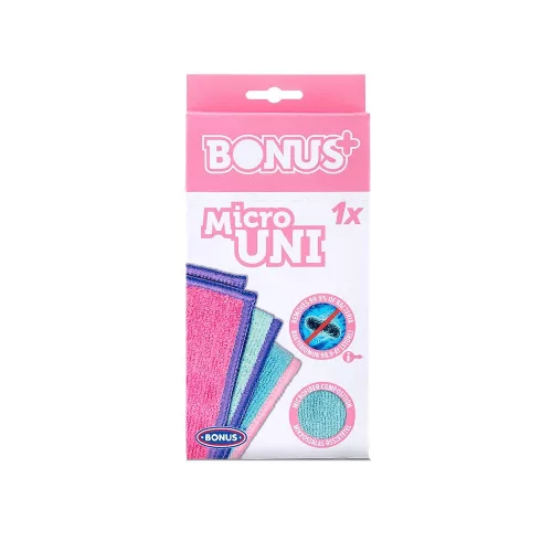 Törlőkendő mikroszálas Micro Uni 1 db/csomag Bonus_B453