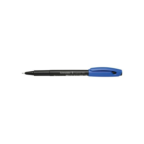 Rostirón, tűfilc 0,4mm, Schneider TopLiner 967, kék