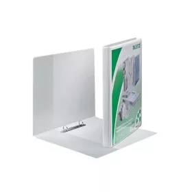   Gyűrűskönyv panorámás A4, Maxi 3cm, 2 gyűrű, O alakú, PP Leitz fehér