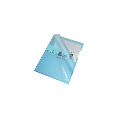 Genotherm 'L' A4, 150 micron víztiszta felület Esselte Luxus kék
