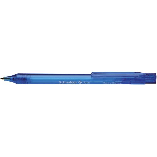 Golyóstoll nyomógombos 0,5mm, Schneider Fave, írásszín kék 2 db/csomag