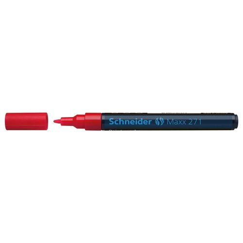 Lakkmarker 1-2mm, Schneider Maxx 271 piros