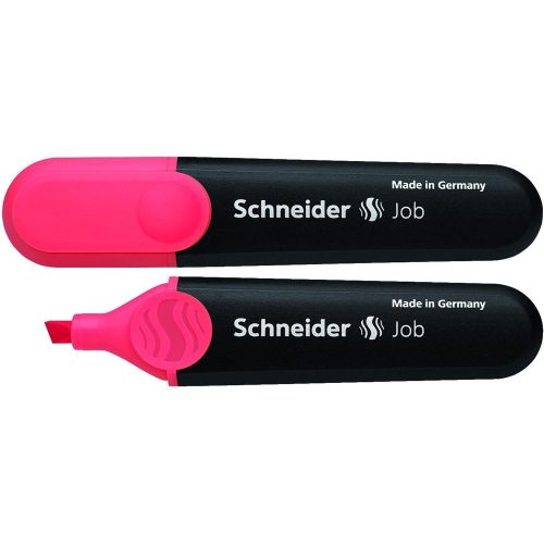 Szövegkiemelő 1-5mm, Schneider Job 150 piros 2 db/csomag