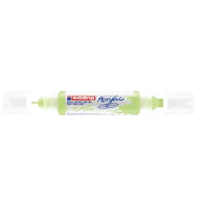   Akril marker 2-3mm, és 5-10mm, 3D kétvégű Edding 5400 pasztellzöld